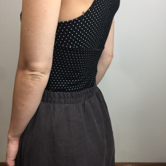 NWT Selected Femme French Brown Skater Midi Skirt - Picture 7 of 8